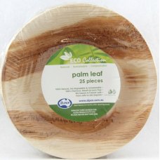 100x Palm Leaf Bowls Round Compostable Biodegradable 15cm (6inch)