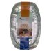 60x Platter Oval Medium Food Plate Roasting Oven Drip 42.7cm x 28.5cm x 2.7cm thumbnail 1