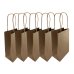 40 Party Bag Paper 215x130x80mm Kraft thumbnail 2