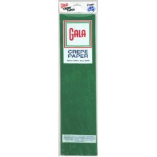 12 x National Green Gala Crepe Paper P1
