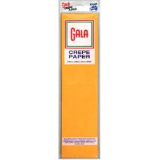 12 x National Gold Gala Crepe Paper P1