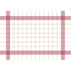 Napkin Towel 38x54cm Red Ctn250