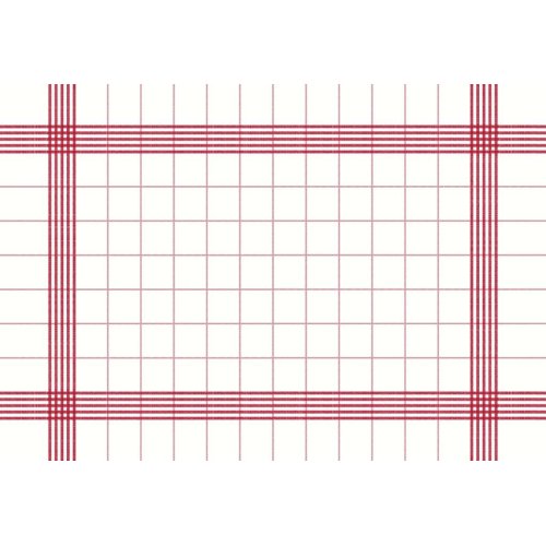 Napkin Towel 38x54cm Red Ctn250
