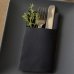 184x Napkins Duniletto Dunilin Premium Cutlery Pocket Black Redifold 48cm x 40cm Compostable thumbnail 1