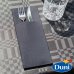 184x Napkins Duniletto Dunilin Premium Cutlery Pocket Black Redifold 48cm x 40cm Compostable thumbnail 2