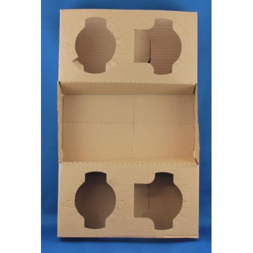 Cup Holder 2or4 Cup Cardboard perforated Ctn 100